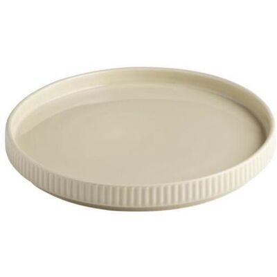 APS Teller -THE GRID-; 20x20x2.5 cm (LxBxH); beige; rund; 6 Stück / Pack APS Teller -THE GRID-; 20x20x2.5 cm (LxBxH); beige; rund; 6 Stück / Pack