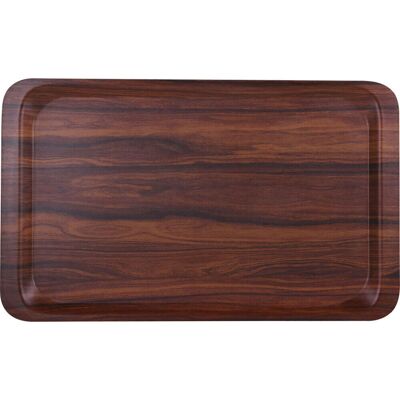 Stalgast Tablett, laminiert, Farbe Mahagoni, GN 1/1; 53 cm (B); braun; rechteckig Stalgast Tablett, laminiert, Farbe Mahagoni, GN 1/1; 53 cm (B); braun; rechteckig