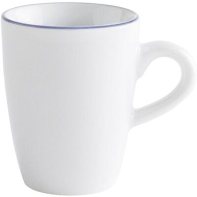 Kahla Espresso-Obertasse Pronto Line hoch; 80 ml, 5.5x7 cm (ØxH); rauchblau; rund; 6 Stück / Pack Kahla Espresso-Obertasse Pronto Line hoch; 80 ml, 5.5x7 cm (ØxH); rauchblau; rund; 6 Stück / Pack