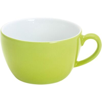 Kahla Cappuccino-Obertasse Pronto Colore; 250 ml, 9.5x5.9 cm (ØxH); limettengrün; rund; 6 Stück / Pack Kahla Cappuccino-Obertasse Pronto Colore; 250 ml, 9.5x5.9 cm (ØxH); limettengrün; rund; 6 Stück / Pack