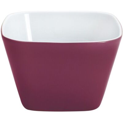 Kahla kleine Schale Pronto Colore eckig; 230 ml, 8.7x8.7x10.4x5.7 cm (LxBxØxH); brombeer; quadratisch Kahla kleine Schale Pronto Colore eckig; 230 ml, 8.7x8.7x10.4x5.7 cm (LxBxØxH); brombeer; quadratisch