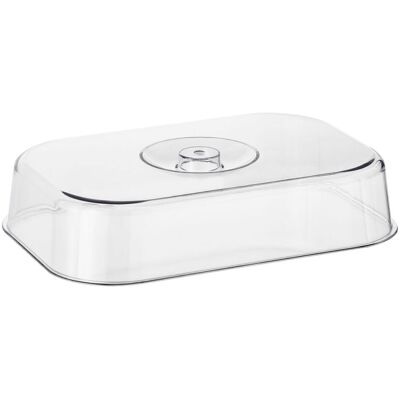 APS Abdeckhaube, Polystyrol, rechteckig; 35.5x24.5x7.5 cm (LxBxH); transparent APS Abdeckhaube, Polystyrol, rechteckig; 35.5x24.5x7.5 cm (LxBxH); transparent