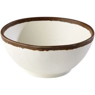 APS Schale CROCKER, Melamin; 700 ml, 16x16x16x7 cm (LxBxØxH); beige/braun; rund APS Schale CROCKER, Melamin; 700 ml, 16x16x16x7 cm (LxBxØxH); beige/braun; rund