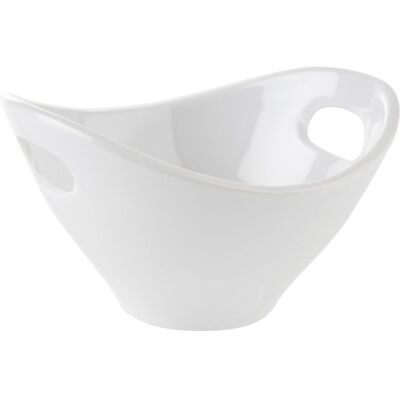 APS Schale MINI, Melamin, mit Griffen; 180 ml, 13x12x7.5 cm (LxBxH); weiß; rechteckig; 20 Stück / Pack APS Schale MINI, Melamin, mit Griffen; 180 ml, 13x12x7.5 cm (LxBxH); weiß; rechteckig; 20 Stück / Pack