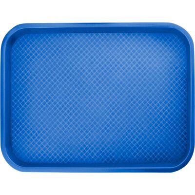 Stalgast Fast Food Tablett; 45x35 cm (LxB); blau; rechteckig Stalgast Fast Food Tablett; 45x35 cm (LxB); blau; rechteckig