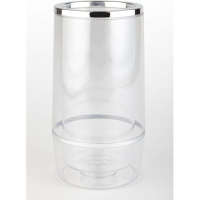 APS Flaschenkühler, Polystyrol; 11.5x11.5x12x23 cm (LxBxØxH); transparent APS Flaschenkühler, Polystyrol; 11.5x11.5x12x23 cm (LxBxØxH); transparent