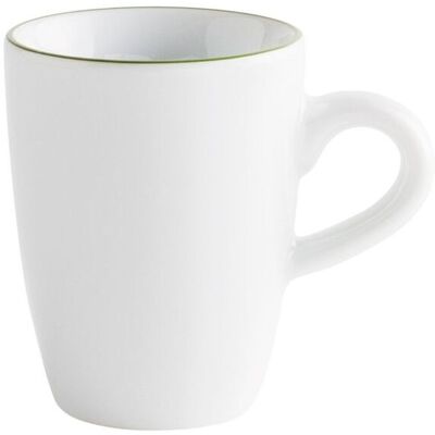 Kahla Espresso-Obertasse Pronto Line hoch; 80 ml, 5.5x7 cm (ØxH); grün; rund; 6 Stück / Pack Kahla Espresso-Obertasse Pronto Line hoch; 80 ml, 5.5x7 cm (ØxH); grün; rund; 6 Stück / Pack