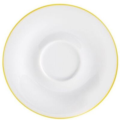 Kahla Untertasse Pronto Line; 11.7x1.7 cm (ØxH); sonnengelb; rund; 6 Stück / Pack Kahla Untertasse Pronto Line; 11.7x1.7 cm (ØxH); sonnengelb; rund; 6 Stück / Pack