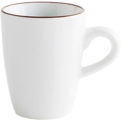 Kahla Espresso-Obertasse Pronto Line hoch; 80 ml, 5.5x7 cm (ØxH); cocabraun; rund; 6 Stück / Pack Kahla Espresso-Obertasse Pronto Line hoch; 80 ml, 5.5x7 cm (ØxH); cocabraun; rund; 6 Stück / Pack