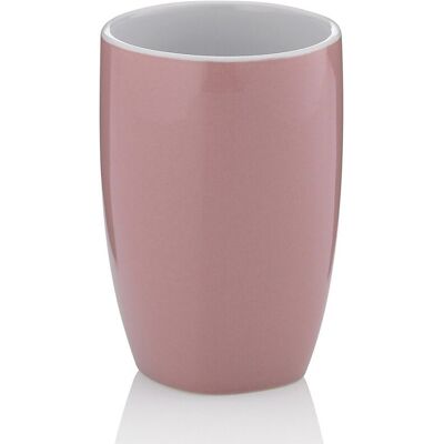 kela Becher Lindano Keramik rosenholz 10,5cm 7,5cmØ; 7.5x10.5 cm (ØxH); rosa; rund kela Becher Lindano Keramik rosenholz 10,5cm 7,5cmØ; 7.5x10.5 cm (ØxH); rosa; rund