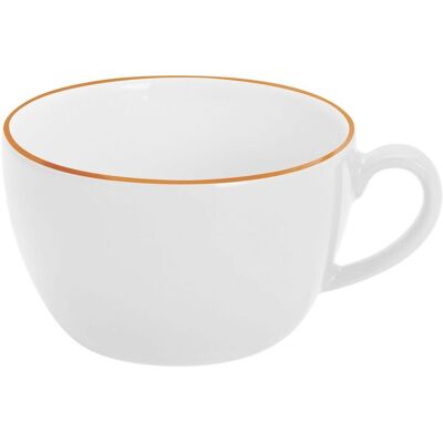 Kahla Cappuccino-Obertasse Pronto Line; 250 ml, 9.5x5.9 cm (ØxH); orange; rund; 6 Stück / Pack Kahla Cappuccino-Obertasse Pronto Line; 250 ml, 9.5x5.9 cm (ØxH); orange; rund; 6 Stück / Pack