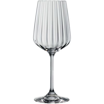 Spiegelau Weissweinglas CE 0,2l LifeStyle; 440 ml, 8x8.5x22.2 cm (ØxØxH); transparent; 0.2 l Eichstrich, 24 Stück / Pack Spiegelau Weissweinglas CE 0,2l LifeStyle; 440 ml, 8x8.5x22.2 cm (ØxØxH); transparent; 0.2 l Eichstrich, 24 Stück / Pack