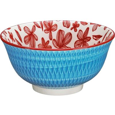 Cilio Amici Rauten Porzellan Schüssel - 850ml, Blau Cilio Amici Rauten Porzellan Schüssel - 850ml, Blau
