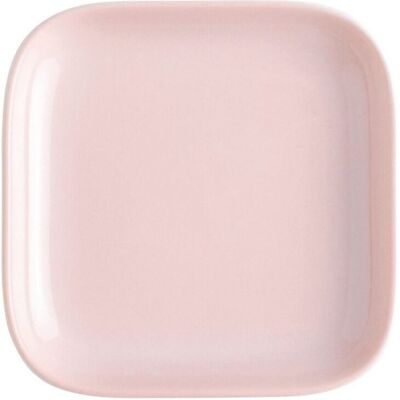 Kahla Deckelchen Pronto Colore eckig; 9.3x9.3x1.5 cm (LxBxH); rosé; quadratisch; 1 Stück / Pack Kahla Deckelchen Pronto Colore eckig; 9.3x9.3x1.5 cm (LxBxH); rosé; quadratisch; 1 Stück / Pack