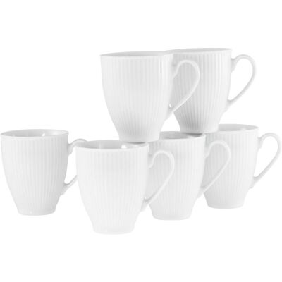 CREATABLE - Valencia Weiß - Weiß - Porzellan - Mug Set CREATABLE - Valencia Weiß - Weiß - Porzellan - Mug Set