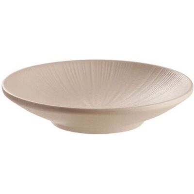 APS Teller -NERO- , Ø 42 cm, H: 3,5 cm , Melamin, sand ,; 530 ml, 15x15x15x3 cm (LxBxØxH); beige; rund APS Teller -NERO- , Ø 42 cm, H: 3,5 cm , Melamin, sand ,; 530 ml, 15x15x15x3 cm (LxBxØxH); beige; rund