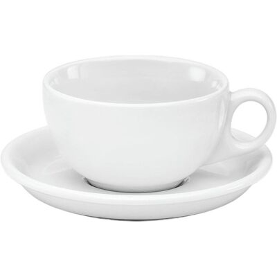 van Well Untertassen Amerika, 14,5 cm, van Well; 14.5x2.2 cm (ØxH); weiß; rund; 6 Stück / Pack van Well Untertassen Amerika, 14,5 cm, van Well; 14.5x2.2 cm (ØxH); weiß; rund; 6 Stück / Pack