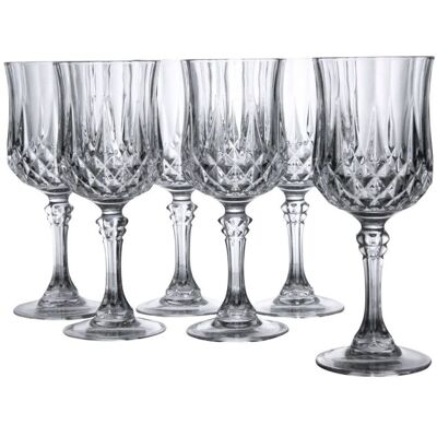 CreaTable LONGCHAMP ECLAT - 6-er Weißweinkelch 17 cl; 170 ml, 8.5x16.5 cm (ØxH); transparent; 6 Stück / Pack CreaTable LONGCHAMP ECLAT - 6-er Weißweinkelch 17 cl; 170 ml, 8.5x16.5 cm (ØxH); transparent; 6 Stück / Pack
