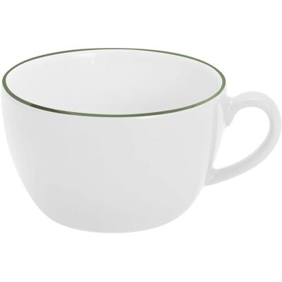 Kahla Cappuccino-Obertasse Pronto Line; 250 ml, 9.5x5.9 cm (ØxH); grün; rund; 6 Stück / Pack Kahla Cappuccino-Obertasse Pronto Line; 250 ml, 9.5x5.9 cm (ØxH); grün; rund; 6 Stück / Pack