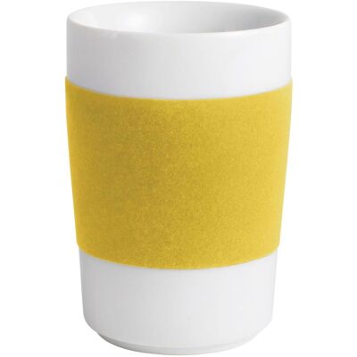 Kahla Modell Becher - Gelber Porzellanbecher Kahla Modell Becher - Gelber Porzellanbecher