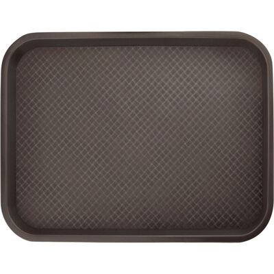 Stalgast Fast Food Tablett; 45x35 cm (LxB); braun; rechteckig Stalgast Fast Food Tablett; 45x35 cm (LxB); braun; rechteckig