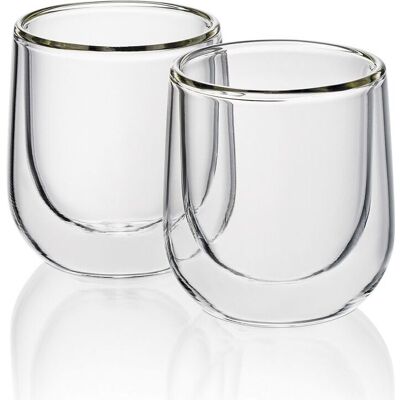 kela Espressoglas Fontana Glas transparent 2er Set 7,0cm 6,0cmØ 60,0ml; 60 ml, 7 cm (H); transparent kela Espressoglas Fontana Glas transparent 2er Set 7,0cm 6,0cmØ 60,0ml; 60 ml, 7 cm (H); transparent