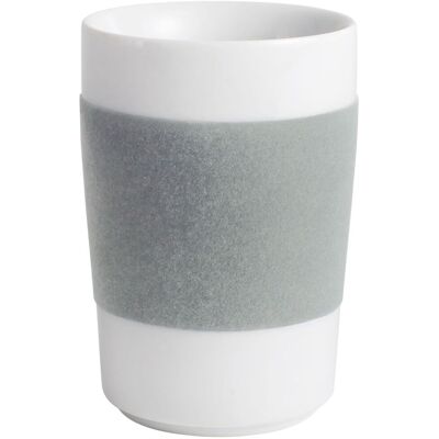 Kahla Becher grau - Porzellan - 7,7x11,3cm - Becher Kahla Becher grau - Porzellan - 7,7x11,3cm - Becher