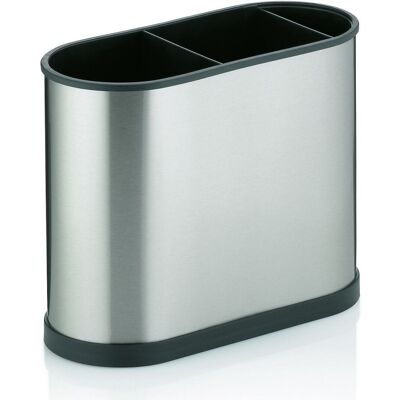 kela Besteckabtropfer Benito Edelstahl silber matt 22,0x10,0x18,0cm; 22x10x18 cm (LxBxH); silber; oval kela Besteckabtropfer Benito Edelstahl silber matt 22,0x10,0x18,0cm; 22x10x18 cm (LxBxH); silber; oval
