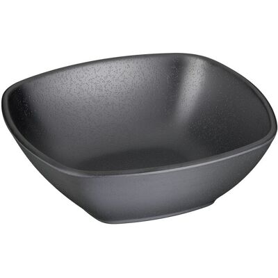 APS Schale ZEN, Melamin, eckig; 500 ml, 17.5x17.5x6 cm (LxBxH); schwarz; quadratisch APS Schale ZEN, Melamin, eckig; 500 ml, 17.5x17.5x6 cm (LxBxH); schwarz; quadratisch