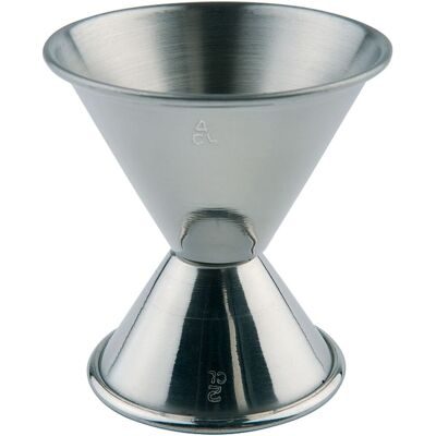 APS Barmaß, Edelstahl, konisch; 40 ml, 6x6x6x6.5 cm (ØxLxBxH); silber APS Barmaß, Edelstahl, konisch; 40 ml, 6x6x6x6.5 cm (ØxLxBxH); silber