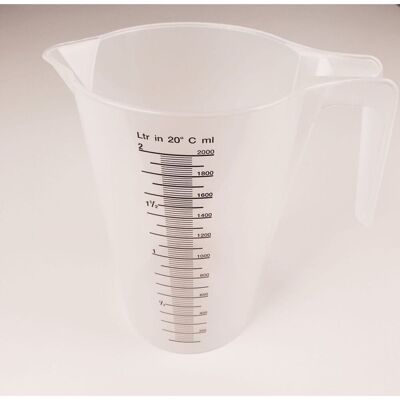 Scaritech Messbecher; 2000 ml, 21 cm (Ø); transparent; 10 Stück / Pack Scaritech Messbecher; 2000 ml, 21 cm (Ø); transparent; 10 Stück / Pack