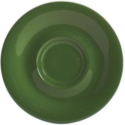 Kahla Untertasse Pronto Colore; 15.9x1.8 cm (ØxH); grün; rund; 6 Stück / Pack Kahla Untertasse Pronto Colore; 15.9x1.8 cm (ØxH); grün; rund; 6 Stück / Pack