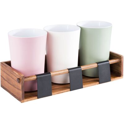 APS Dressingtopf-Display/-Station, Eichenholz; 40x16x9 cm (LxBxH); braun; rechteckig APS Dressingtopf-Display/-Station, Eichenholz; 40x16x9 cm (LxBxH); braun; rechteckig