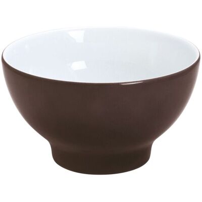Kahla Bowl Pronto Colore; 506 ml, 13.7x7.9 cm (ØxH); cocabraun; rund; 6 Stück / Pack Kahla Bowl Pronto Colore; 506 ml, 13.7x7.9 cm (ØxH); cocabraun; rund; 6 Stück / Pack