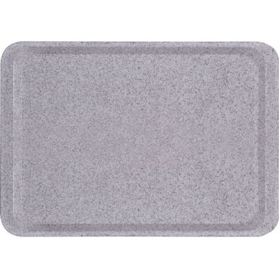 Stalgast Polyestertablett 530x370 mm, Farbe Granit; 53x1.7 cm (BxH); grau; rechteckig Stalgast Polyestertablett 530x370 mm, Farbe Granit; 53x1.7 cm (BxH); grau; rechteckig