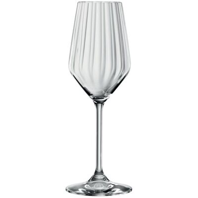 Spiegelau Champagnerglas CE 0,1l LifeStyle; 310 ml, 8x7.5x22.3 cm (ØxØxH); transparent; 0.1 l Eichstrich, 24 Stück / Pack Spiegelau Champagnerglas CE 0,1l LifeStyle; 310 ml, 8x7.5x22.3 cm (ØxØxH); transparent; 0.1 l Eichstrich, 24 Stück / Pack