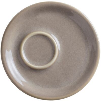Kahla Espresso-Untertasse Homestyle; 11.4x1.2 cm (ØxH); grau; rund; 6 Stück / Pack Kahla Espresso-Untertasse Homestyle; 11.4x1.2 cm (ØxH); grau; rund; 6 Stück / Pack