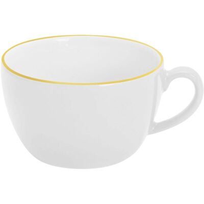 Kahla Cappuccino-Obertasse Pronto Line; 250 ml, 9.5x5.9 cm (ØxH); sonnengelb; rund; 6 Stück / Pack Kahla Cappuccino-Obertasse Pronto Line; 250 ml, 9.5x5.9 cm (ØxH); sonnengelb; rund; 6 Stück / Pack