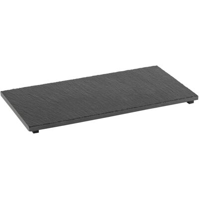 APS GN 1/3 Naturschieferplatte VALO; 32.5x17.6x1 cm (LxBxH); schwarz APS GN 1/3 Naturschieferplatte VALO; 32.5x17.6x1 cm (LxBxH); schwarz