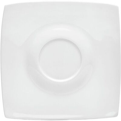 van Well Jumbo-Untertasse Java, 17,5 cm, van Well; 17.5x17.5x2.7 cm (LxBxH); weiß; rechteckig; 6 Stück / Pack van Well Jumbo-Untertasse Java, 17,5 cm, van Well; 17.5x17.5x2.7 cm (LxBxH); weiß; rechteckig; 6 Stück / Pack