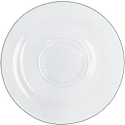 Kahla Untertasse Pronto Line; 15.9x1.8 cm (ØxH); hellgrau; rund; 6 Stück / Pack Kahla Untertasse Pronto Line; 15.9x1.8 cm (ØxH); hellgrau; rund; 6 Stück / Pack