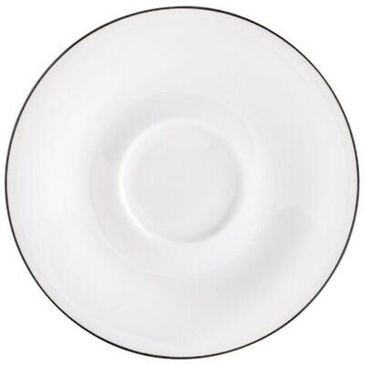 Kahla Untertasse Pronto Line; 11.7x1.7 cm (ØxH); schwarz; rund; 6 Stück / Pack Kahla Untertasse Pronto Line; 11.7x1.7 cm (ØxH); schwarz; rund; 6 Stück / Pack