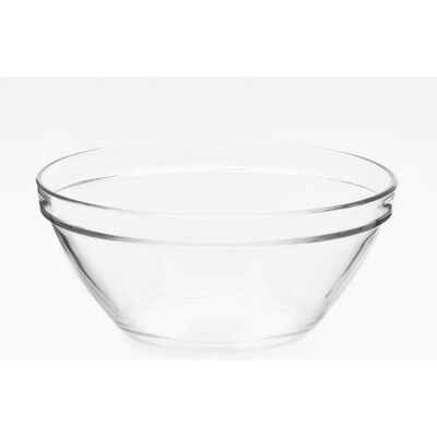 Bormioli Rocco Schale Pompei 20 cm; 2745 ml, 23x23x23x10.5 cm (LxBxØxH); transparent; rund; 4 Stück / Pack Bormioli Rocco Schale Pompei 20 cm; 2745 ml, 23x23x23x10.5 cm (LxBxØxH); transparent; rund; 4 Stück / Pack