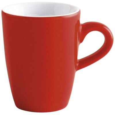 Kahla Espresso-Obertasse Pronto Colore hoch; 80 ml, 5.5x7 cm (ØxH); rot; rund; 6 Stück / Pack Kahla Espresso-Obertasse Pronto Colore hoch; 80 ml, 5.5x7 cm (ØxH); rot; rund; 6 Stück / Pack
