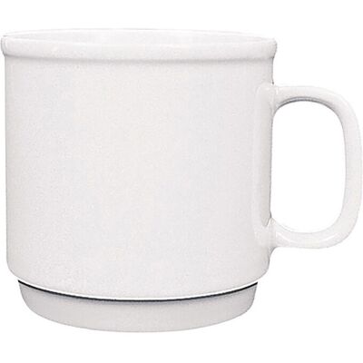 Kahla Kaffeebecher Accessoires; 350 ml, 10.3x8.5 cm (ØxH); weiß; rund; 6 Stück / Pack Kahla Kaffeebecher Accessoires; 350 ml, 10.3x8.5 cm (ØxH); weiß; rund; 6 Stück / Pack