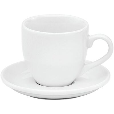 van Well Espresso-Untertasse Amerika, 11,0 cm, van Well; 11x1.6 cm (ØxH); weiß; rund; 6 Stück / Pack van Well Espresso-Untertasse Amerika, 11,0 cm, van Well; 11x1.6 cm (ØxH); weiß; rund; 6 Stück / Pack