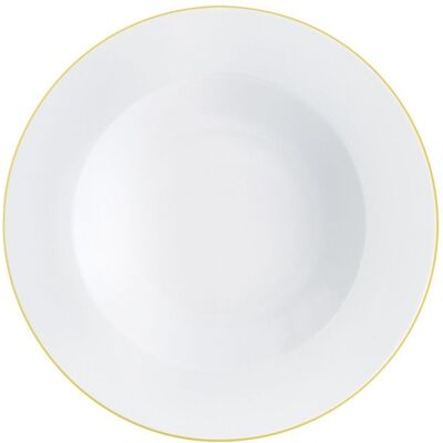 Kahla Suppenteller Pronto Line; 310 ml, 22.1x3.8 cm (ØxH); sonnengelb; rund; 6 Stück / Pack Kahla Suppenteller Pronto Line; 310 ml, 22.1x3.8 cm (ØxH); sonnengelb; rund; 6 Stück / Pack