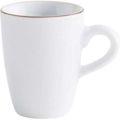 Kahla Espresso-Obertasse Pronto Line hoch; 80 ml, 5.5x7 cm (ØxH); taupe; rund; 6 Stück / Pack Kahla Espresso-Obertasse Pronto Line hoch; 80 ml, 5.5x7 cm (ØxH); taupe; rund; 6 Stück / Pack