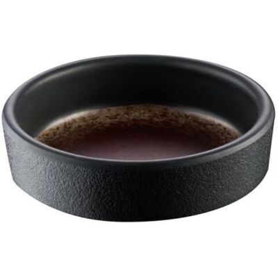 APS Schale -KAYA- , Ø 8 cm, H: 2,5 cm , Melamin , innen: Dekor, braun , außen: grau , 0,08 Liter , Verpackungseinheit: 12 Stück ,; 80 ml, 8x8x2.5 cm (LxBxH); grau/braun; rund; 12 Stück / Pack APS Schale -KAYA- , Ø 8 cm, H: 2,5 cm , Melamin , innen: Dekor, braun , außen: grau , 0,08 Liter , Verpackungseinheit: 12 Stück ,; 80 ml, 8x8x2.5 cm (LxBxH); grau/braun; rund; 12 Stück / Pack