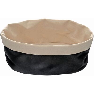 APS Brottasche, 100% Baumwolle; 20x15x7 cm (LxBxH); schwarz; oval APS Brottasche, 100% Baumwolle; 20x15x7 cm (LxBxH); schwarz; oval